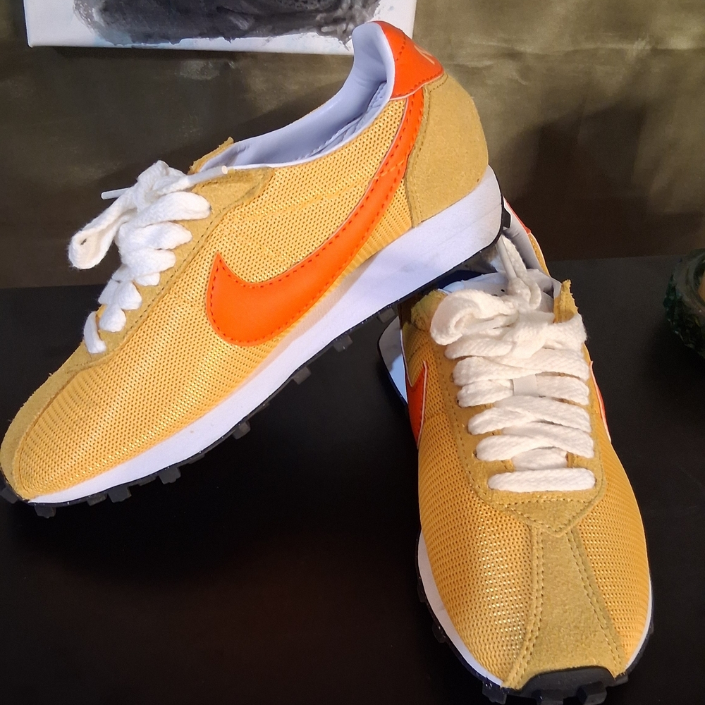 Nike Orange and Yellow Sneakers